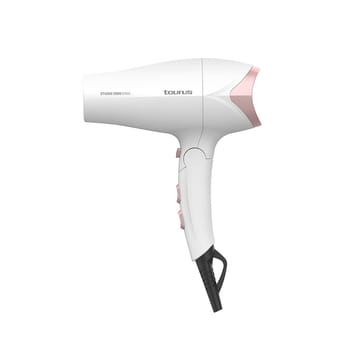 Hårtørrer Taurus 2400W Studio 2500 Ionic Hvid - Hvid - Hus & renovering - Køkken & bad - Badeværelse - Badeværelsestilbehør