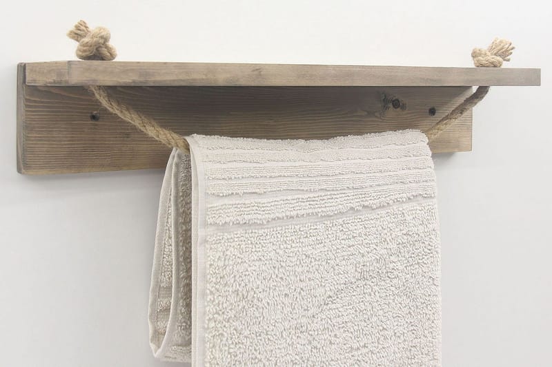 Raianna Toiletpapirsholder 50 cm - Valnød - Hus & renovering - Køkken & bad - Badeværelse - Badeværelsestilbehør