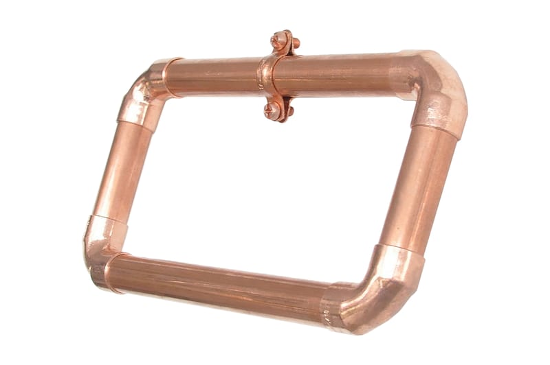 Abdurrahmaan Toiletpapirsholder 22 cm, Roséguld
