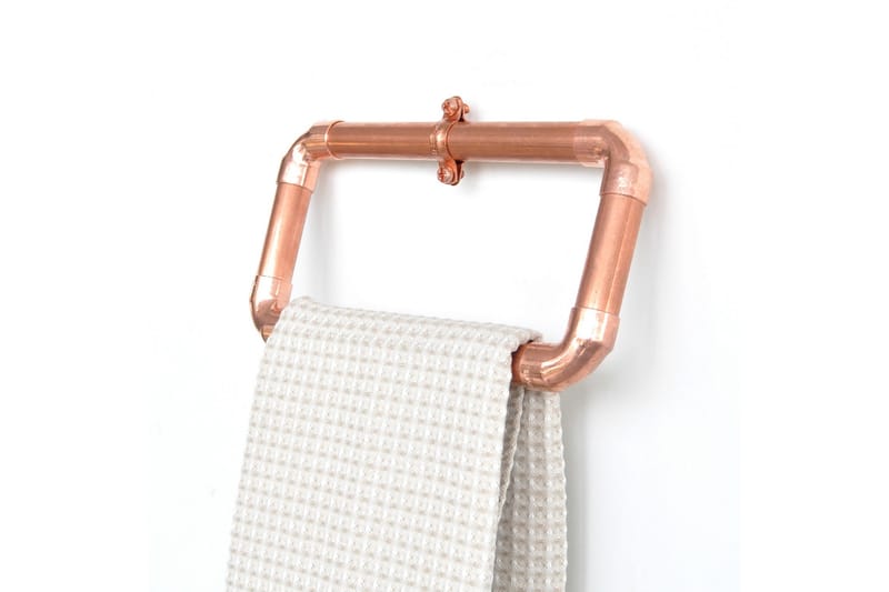 Abdurrahmaan Toiletpapirsholder 22 cm - Roséguld - Hus & renovering - Køkken & bad - Badeværelse - Badeværelsestilbehør