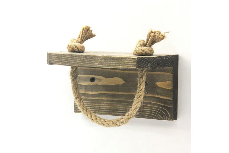 Caponetto Toiletpapirsholder 17 cm - Valnød - Hus & renovering - Køkken & bad - Badeværelse - Badeværelsestilbehør - Toiletrulleholder