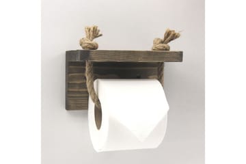 Caponetto Toiletpapirsholder 17 cm - Valnød - Hus & renovering - Køkken & bad - Badeværelse - Badeværelsestilbehør - Toiletrulleholder