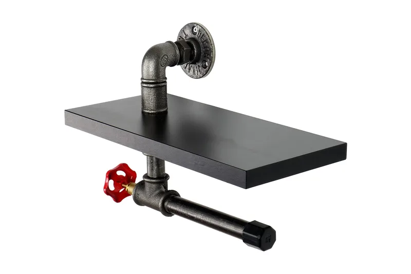 Chandina Toiletpapirholder 30x14 cm, Sort