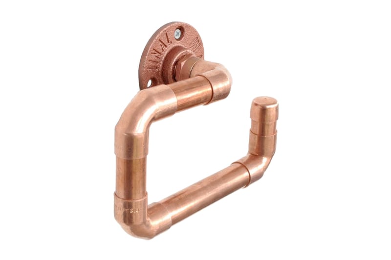 Pipe Hook Rose Gold - Badeværelsestilbehør - Toiletrulleholder