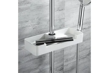 Tvålkorg Bathlife Vit - Hus & renovering - Køkken & bad - Badeværelse - Badeværelsestilbehør - Sæbedispenser & sæbeskål