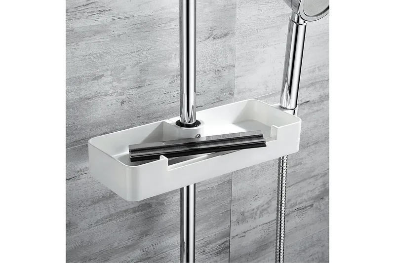 Tvålkorg Bathlife Vit - Hus & renovering - Køkken & bad - Badeværelse - Badeværelsestilbehør - Sæbedispenser & sæbeskål