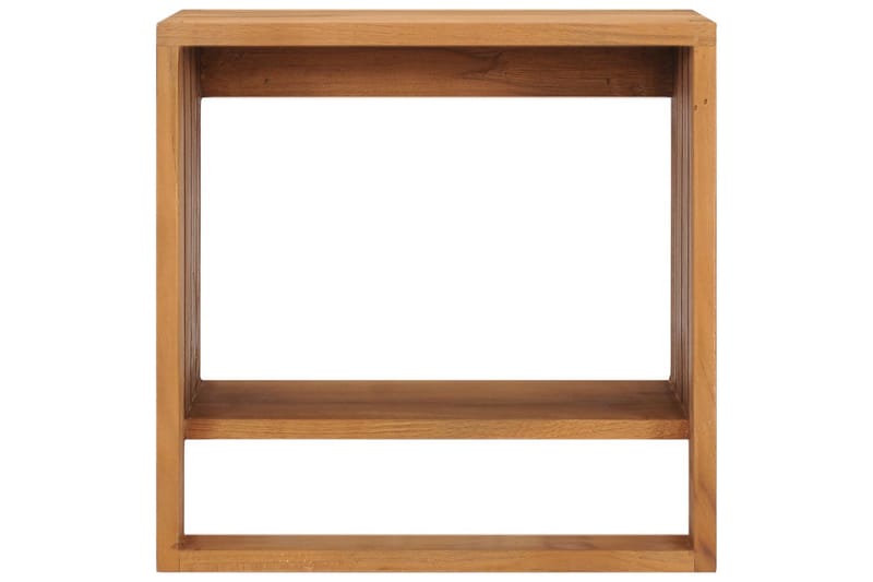 Vægmonteret Håndklædeholder 35x20x35 cm Massivt Teaktræ - Hus & renovering - Køkken & bad - Badeværelse - Badeværelsestilbehør