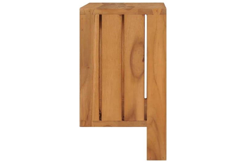 Vægmonteret Håndklædeholder 35x20x35 cm Massivt Teaktræ - Hus & renovering - Køkken & bad - Badeværelse - Badeværelsestilbehør