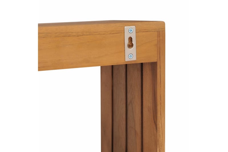 Vægmonteret Håndklædeholder 35x20x35 cm Massivt Teaktræ - Hus & renovering - Køkken & bad - Badeværelse - Badeværelsestilbehør