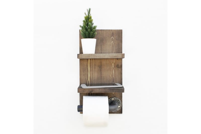 Vægreol Valnød - Hus & renovering - Køkken & bad - Badeværelse - Badeværelsestilbehør