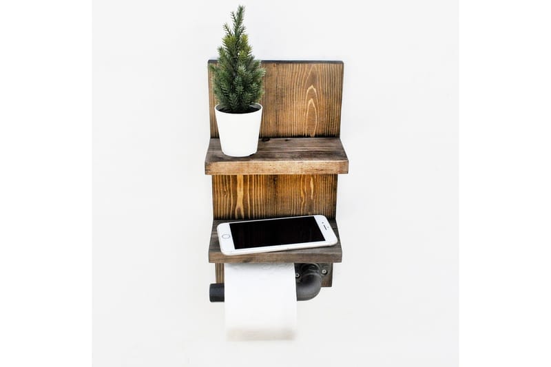 Vægreol Valnød - Hus & renovering - Køkken & bad - Badeværelse - Badeværelsestilbehør