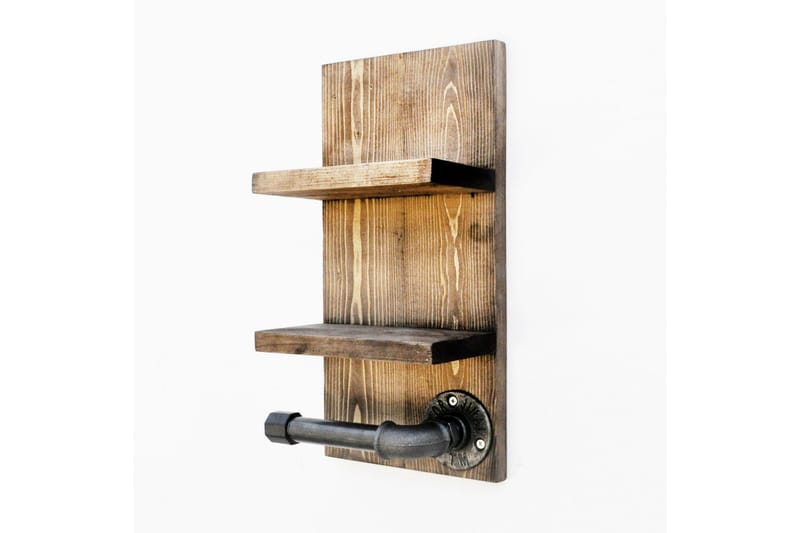 Vægreol Valnød - Hus & renovering - Køkken & bad - Badeværelse - Badeværelsestilbehør