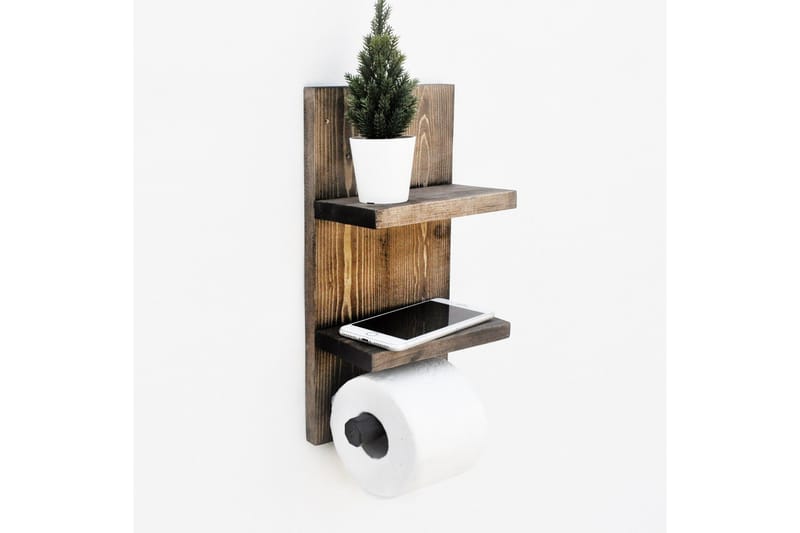 Vægreol Valnød - Hus & renovering - Køkken & bad - Badeværelse - Badeværelsestilbehør