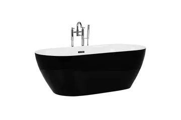 Badkar Beliani Carrera Svart/Silver, 75x150x58 cm Black||Silver - Hus & renovering - Køkken & bad - Badeværelse - Badekar