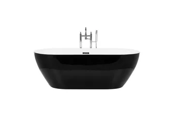 Badkar Beliani Carrera Svart/Silver, 75x150x58 cm Black||Silver - Hus & renovering - Køkken & bad - Badeværelse - Badekar