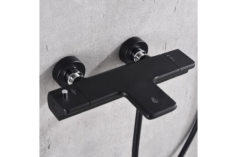 Bathlife Stimma Tapp Badkarsblandare - Sort - Hus & renovering - Køkken & bad - Badeværelse - Blandingsbatterier & vandhaner - Badekars blandingsbatteri