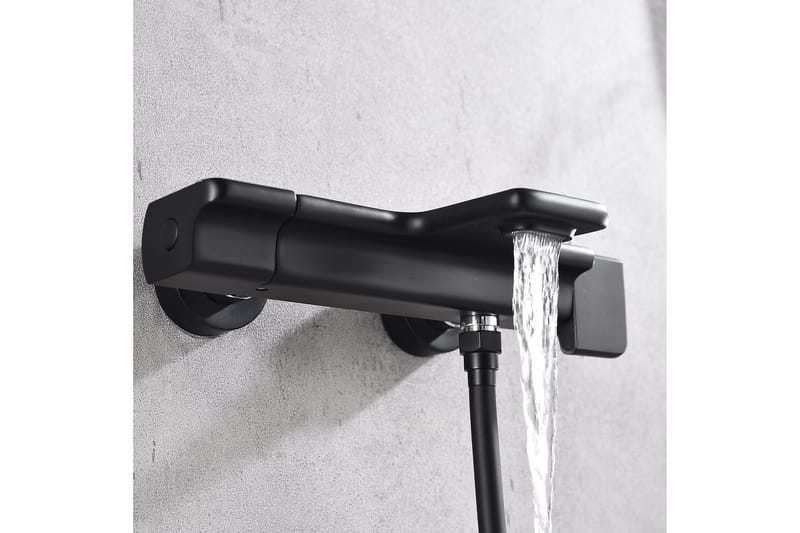 Bathlife Stimma Tapp Badkarsblandare - Sort - Hus & renovering - Køkken & bad - Badeværelse - Blandingsbatterier & vandhaner - Badekars blandingsbatteri