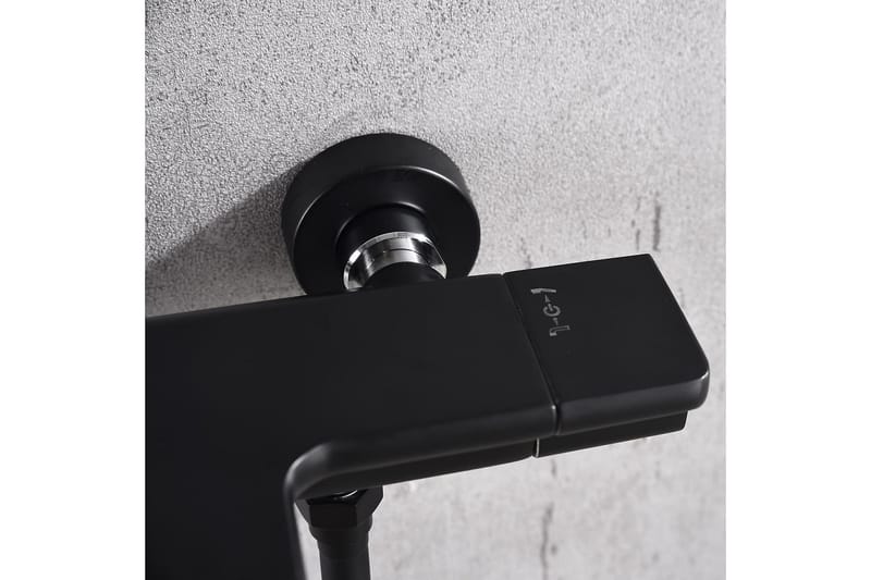 Bathlife Stimma Tapp Badkarsblandare - Sort - Hus & renovering - Køkken & bad - Badeværelse - Blandingsbatterier & vandhaner - Badekars blandingsbatteri