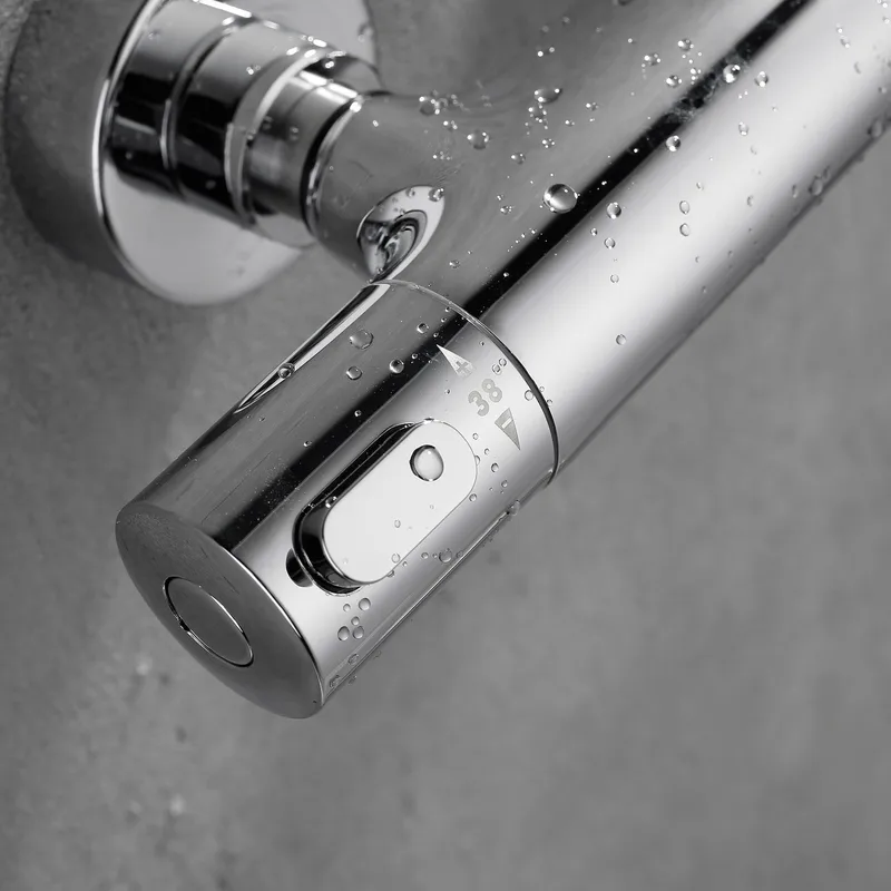 Brusearmatur Brusa sølv - Krom - Hus & renovering - Køkken & bad - Badeværelse - Håndklædetørrer - Håndklædetørrer el
