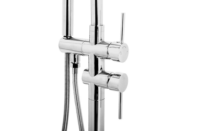 Victoria Badekarblander 21 cm - Sølv - Hus & renovering - Køkken & bad - Badeværelse - Blandingsbatterier & vandhaner - Gulvarmatur