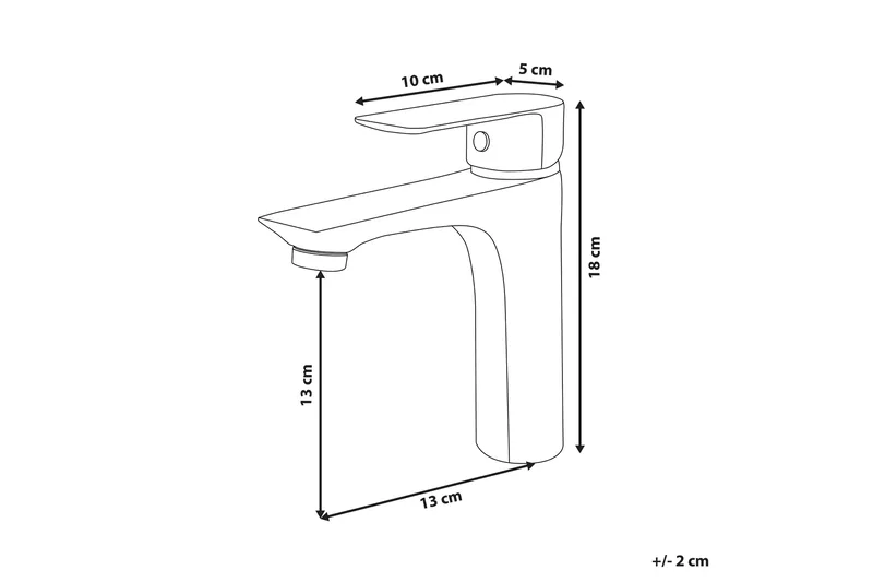 Berloi Håndvaskarmatur - Guld - Hus & renovering - Køkken & bad - Badeværelse - Blandingsbatterier & vandhaner - Håndvaskarmatur