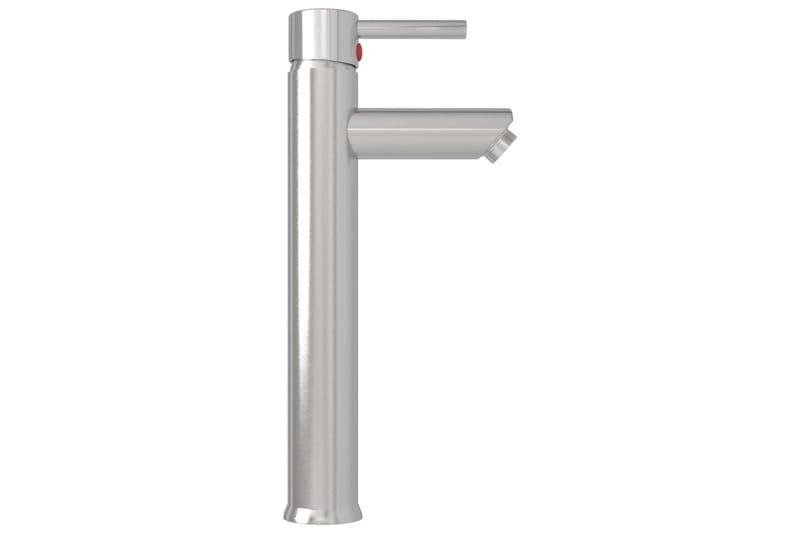 blandingsbatteri til badeværelse 12x30 cm nikkel - Hus & renovering - Køkken & bad - Badeværelse - Blandingsbatterier & vandhaner - Håndvaskarmatur