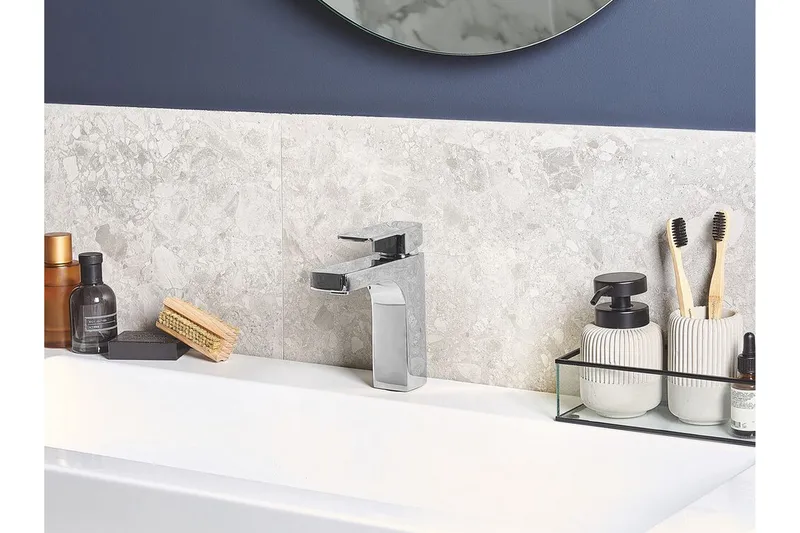 Irupu Håndvaskarmatur - Sølv - Hus & renovering - Køkken & bad - Badeværelse - Blandingsbatterier & vandhaner - Håndvaskarmatur