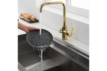 Köksblandare Bathlife Guld - Hus & renovering - Køkken & bad - Badeværelse - Håndklædetørrer - Håndklædetørrer el