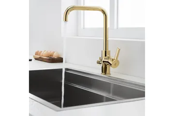 Köksblandare Bathlife Guld - Hus & renovering - Køkken & bad - Badeværelse - Håndklædetørrer - Håndklædetørrer el