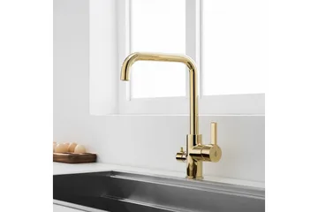 Köksblandare Bathlife Guld - Hus & renovering - Køkken & bad - Badeværelse - Håndklædetørrer - Håndklædetørrer el