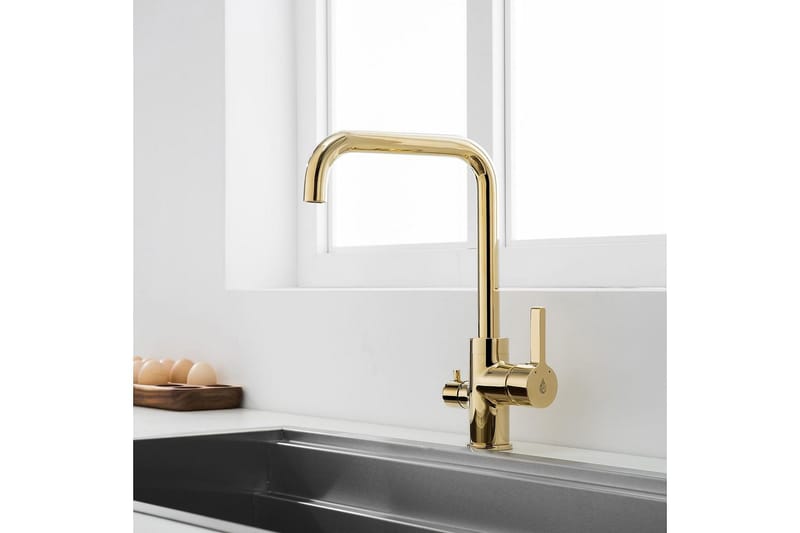 Köksblandare Bathlife Guld - Hus & renovering - Køkken & bad - Badeværelse - Håndklædetørrer - Håndklædetørrer el