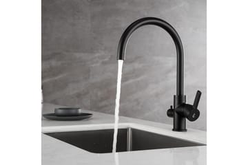 Köksblandare Bathlife Svart - Hus & renovering - Køkken & bad - Badeværelse - Blandingsbatterier & vandhaner - Håndvaskarmatur