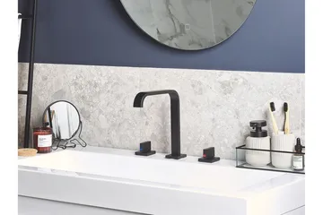 Kagera Håndvaskarmatur - Mat Sort - Hus & renovering - Køkken & bad - Badeværelse - Blandingsbatterier & vandhaner - Håndvaskarmatur