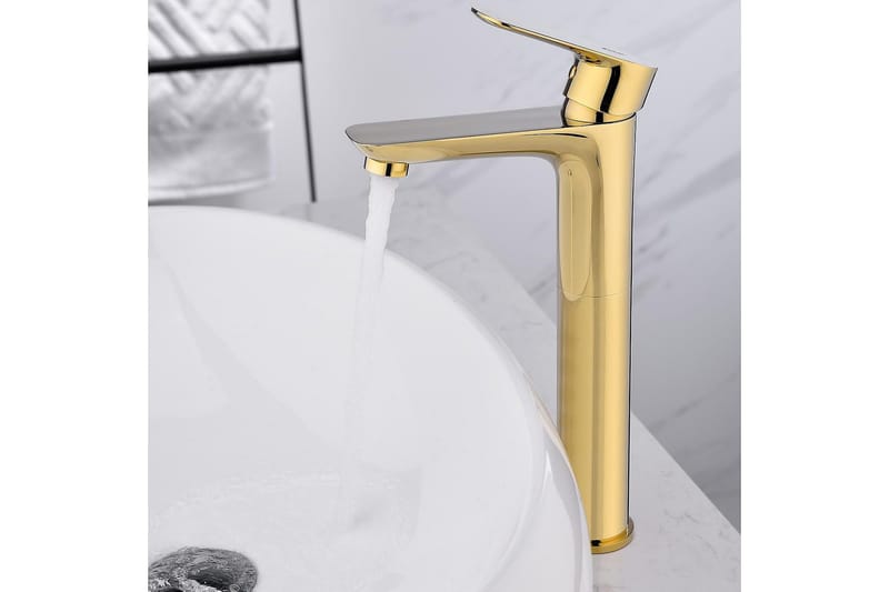 Tvättställsblandare Bathlife Mässing - Hus & renovering - Køkken & bad - Badeværelse - Blandingsbatterier & vandhaner - Håndvaskarmatur