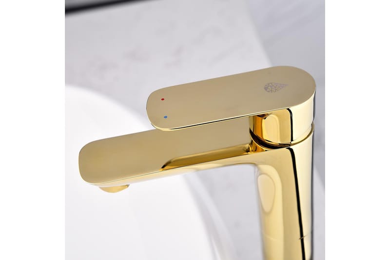 Tvättställsblandare Bathlife Mässing - Hus & renovering - Køkken & bad - Badeværelse - Blandingsbatterier & vandhaner - Håndvaskarmatur
