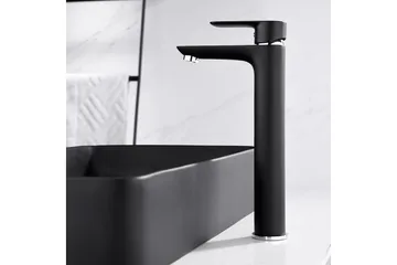 Tvättställsblandare Bathlife Mattsvart - Hus & renovering - Køkken & bad - Badeværelse - Blandingsbatterier & vandhaner - Håndvaskarmatur