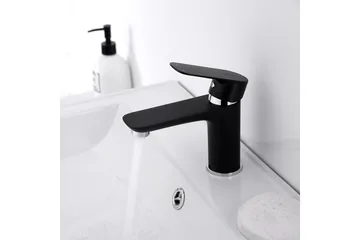 Tvättställsblandare Bathlife Mattsvart - Hus & renovering - Køkken & bad - Badeværelse - Blandingsbatterier & vandhaner - Håndvaskarmatur