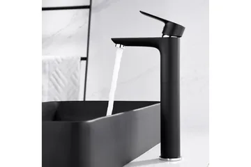 Tvättställsblandare Bathlife Mattsvart - Hus & renovering - Køkken & bad - Badeværelse - Blandingsbatterier & vandhaner - Håndvaskarmatur