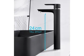Tvättställsblandare Bathlife Mattsvart - Hus & renovering - Køkken & bad - Badeværelse - Blandingsbatterier & vandhaner - Håndvaskarmatur