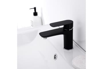 Tvättställsblandare Bathlife Mattsvart - Hus & renovering - Køkken & bad - Badeværelse - Blandingsbatterier & vandhaner - Håndvaskarmatur