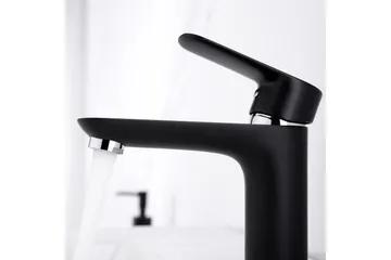 Tvättställsblandare Bathlife Mattsvart - Hus & renovering - Køkken & bad - Badeværelse - Blandingsbatterier & vandhaner - Håndvaskarmatur