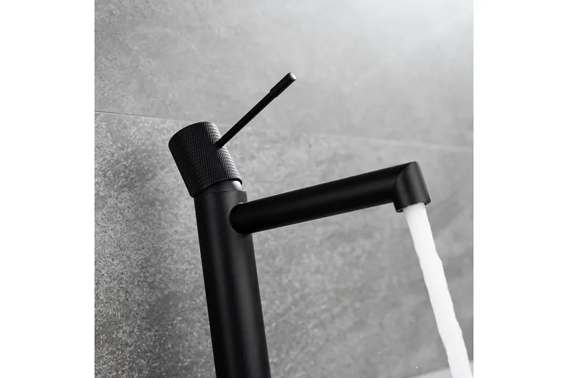 Tvättställsblandare Bathlife Svart - Hus & renovering - Køkken & bad - Badeværelse - Blandingsbatterier & vandhaner - Håndvaskarmatur
