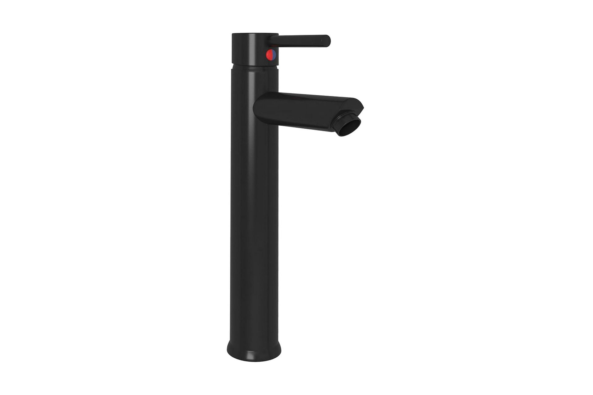 blandingsbatteri til badeværelse 12x30 cm sort - Sort - Hus & renovering - Køkken & bad - Badeværelse - Blandingsbatterier & vandhaner - Badekars blandingsbatteri