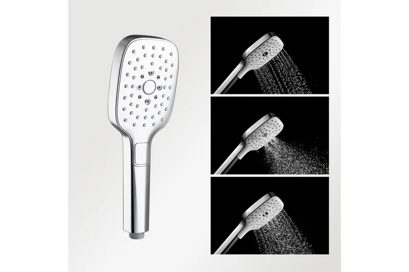 Svaningen Håndbruser 26 cm - Krom - Hus & renovering - Køkken & bad - Badeværelse - Brusearmatur & tilbehør