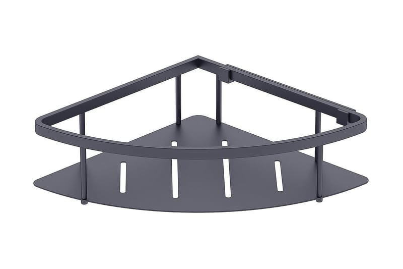 Bathlife Ordning Brusekurv 22x22 cm - Mat Sort - Hus & renovering - Køkken & bad - Badeværelse - Brusearmatur & tilbehør