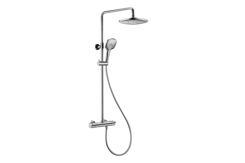 Bathlife Sjö Loftbrusesæt - Mat Sort - Hus & renovering - Køkken & bad - Badeværelse - Brusearmatur & tilbehør