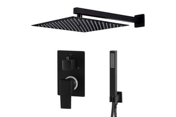 brusesystem rustfrit stål 201 sort - Hus & renovering - Køkken & bad - Badeværelse - Brusearmatur & tilbehør