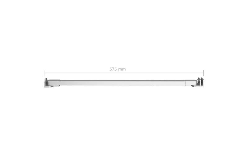 støttestang til brusevæg 57,5 cm rustfrit stål - Hus & renovering - Køkken & bad - Badeværelse - Brusearmatur & tilbehør