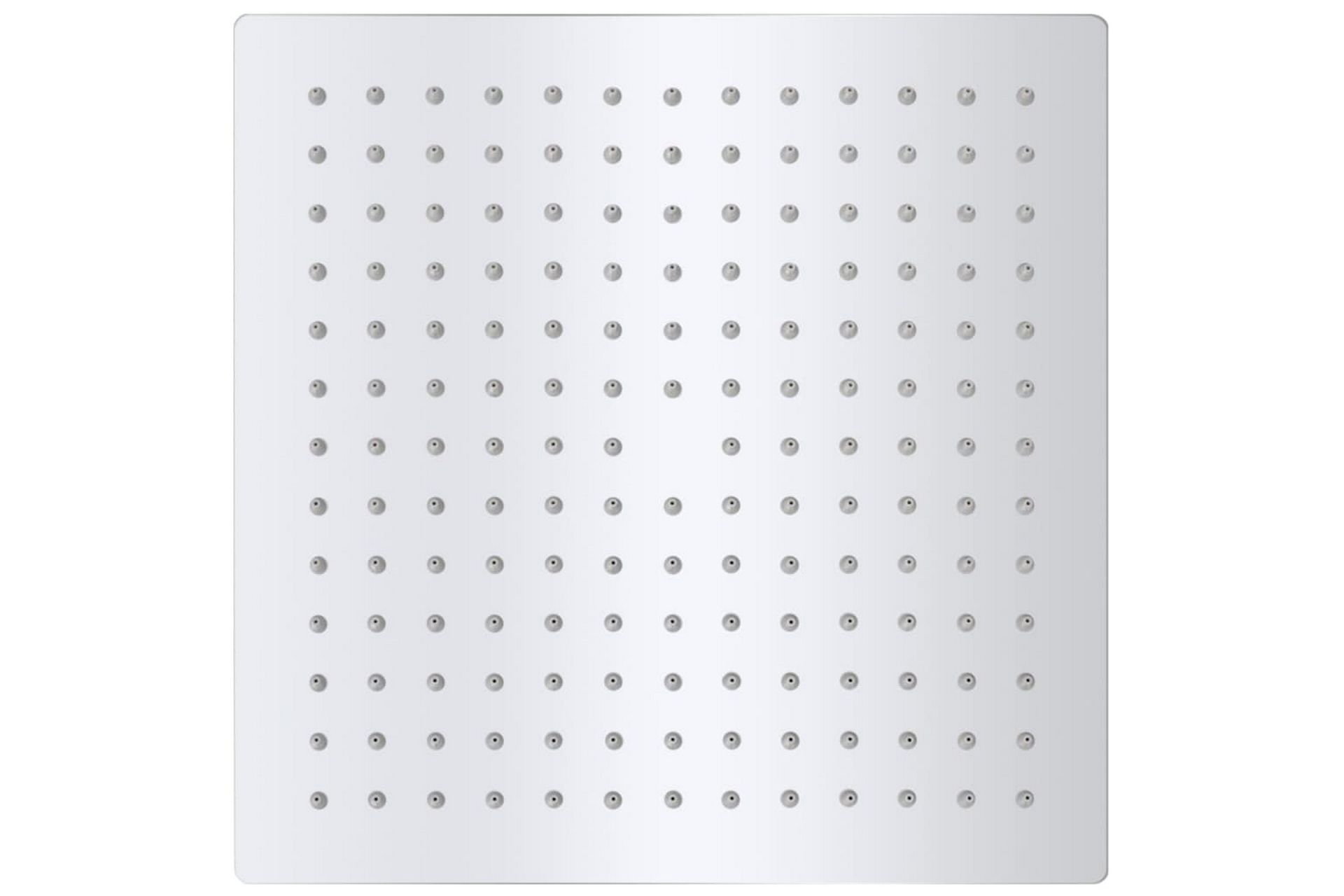 Brusehoved Rainshower 2 Stk. Rustfrit Stål 25 X 25 Cm - Sølv - Hus & renovering - Køkken & bad - Badeværelse - Brusearmatur & tilbehør