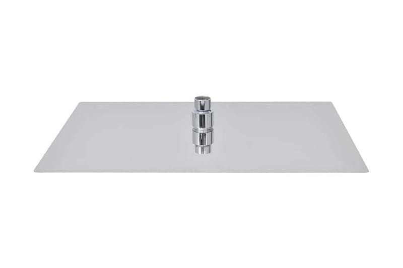 Bruserhoveder Rainshower 2 Stk. Rustfrit Stål 30 X 40 Cm - Sølv - Hus & renovering - Køkken & bad - Badeværelse - Brusearmatur & tilbehør